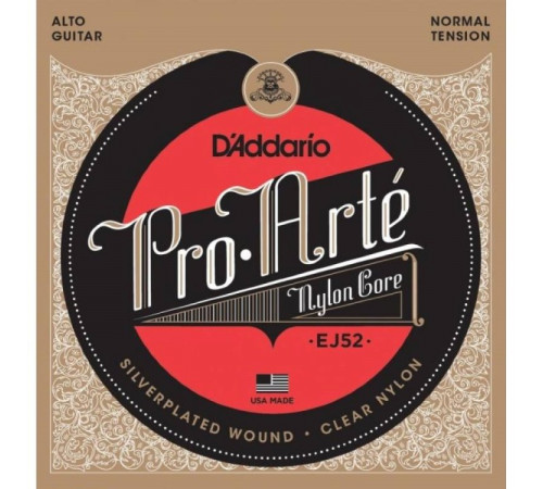 Струны для классической гитары  D`ADDARIO EJ45 PRO-ARTE NYLON NORMAL TENSION